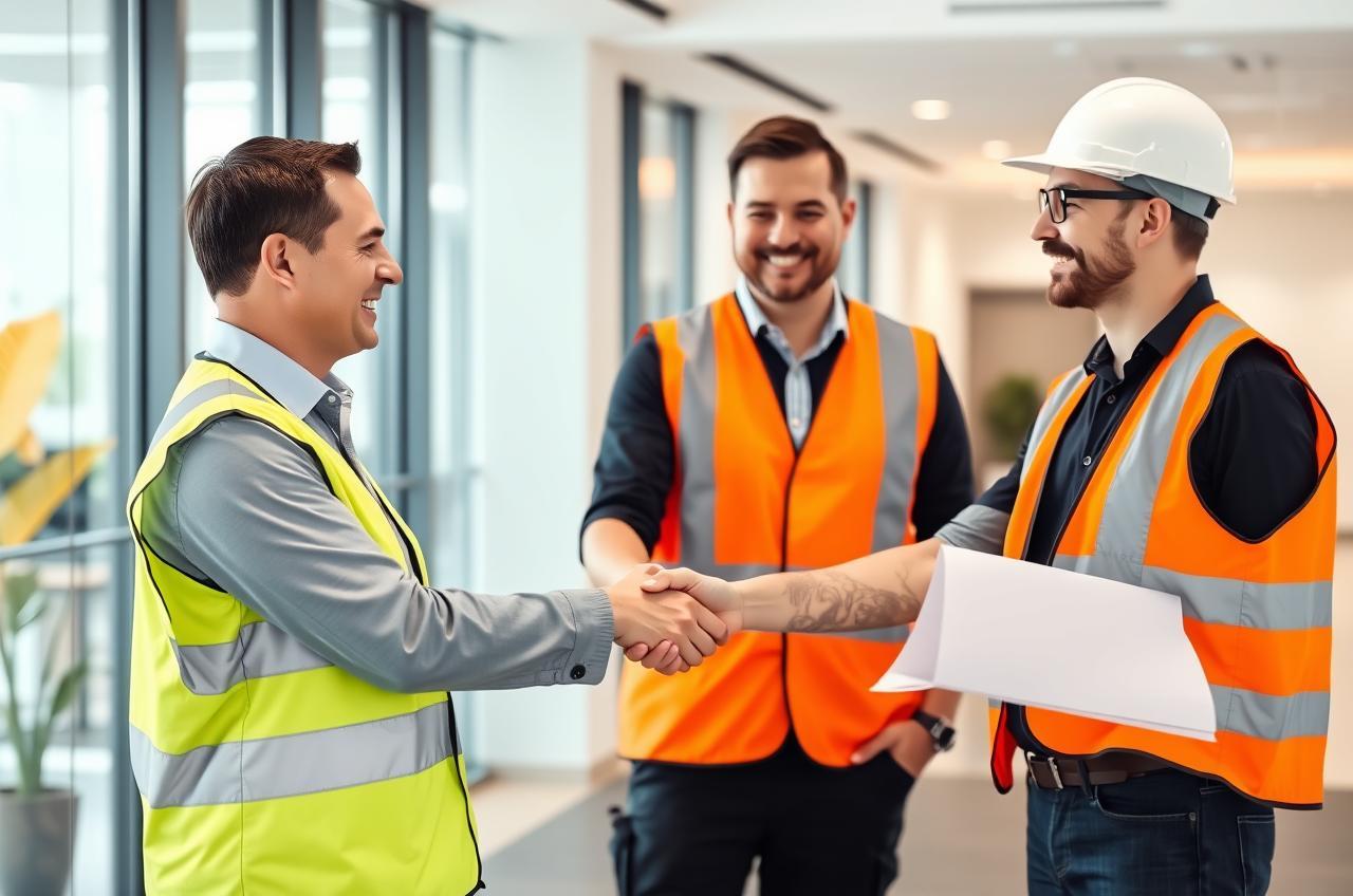 Insurance agent with a waste-industry contractor